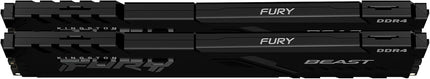 16GB 3200MHz DDR4 CL16 DIMM (Kit of 2) Fury Beast Black