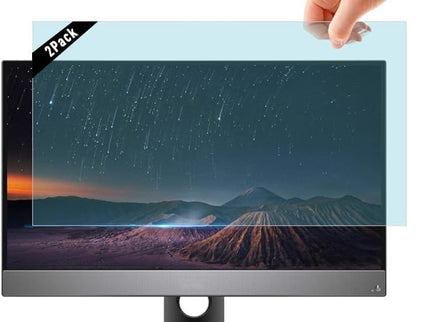 2-Pack 27" Removable Anti-Glare Blue Light Screen Protector