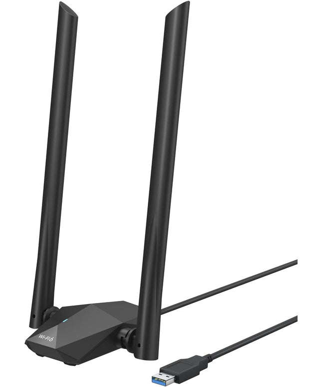 BrosTrend USB WiFi 6 Adapter AX1800 Long Range
