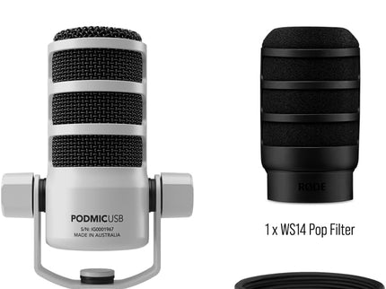 RØDE PodMic USB Versatile Dynamic Broadcast