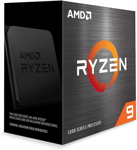 AMD Ryzen 9 5900X 12-core, 24-Thread Unlocked Desktop Processor