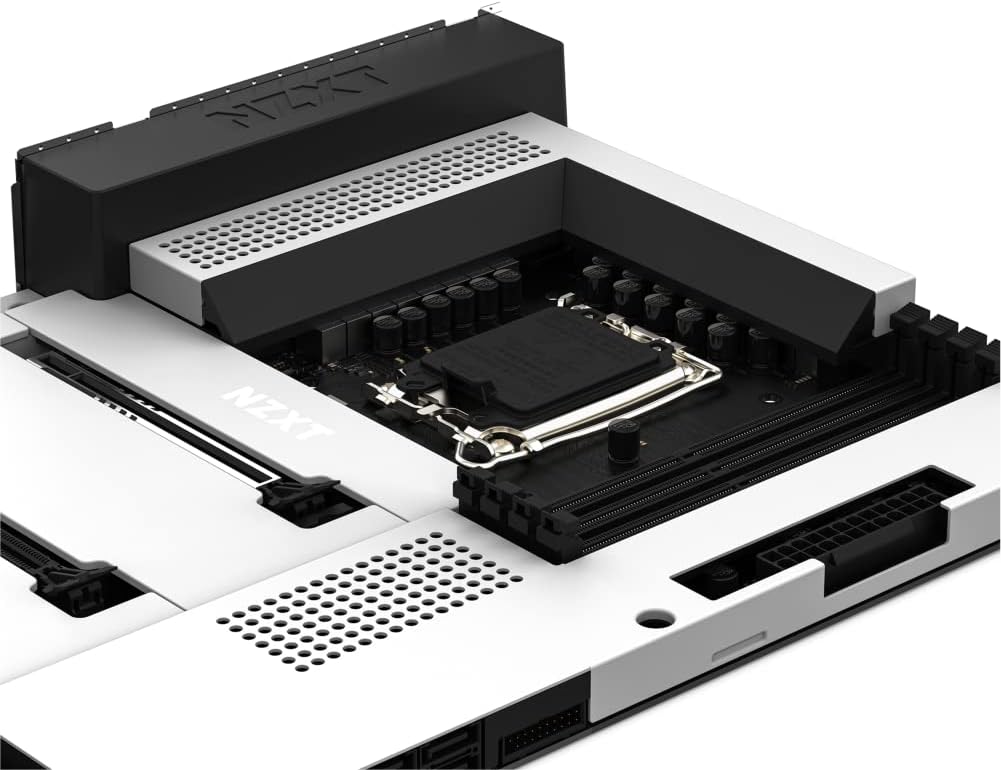 NZXT N7 Z790 ATX Gaming Motherboard - Intel Z790, WiFi 6E, Bluetooth, White