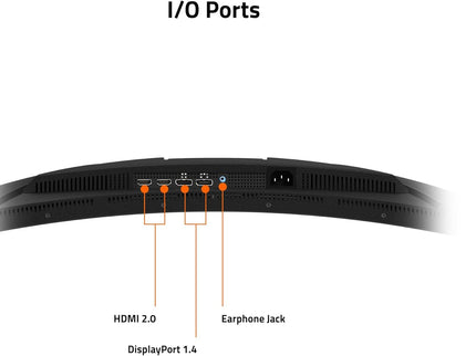 GIGABYTE G34WQC A 34" Ultra-Wide Curved Gaming Monitor