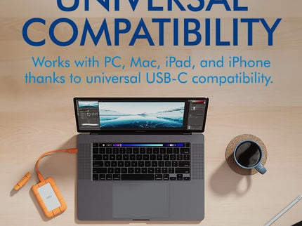 LaCie Rugged Mini SSD 1TB Solid State Drive