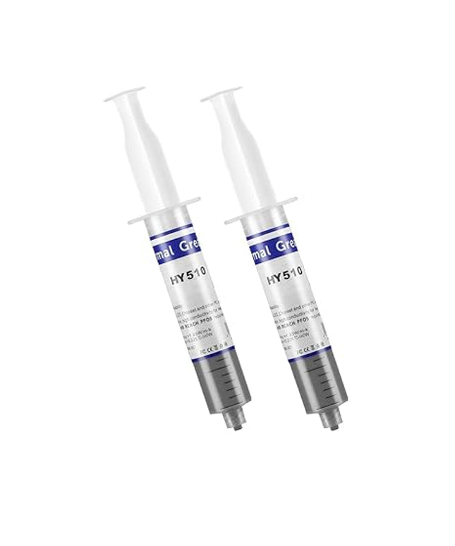 HY510-50 g (25 g × 2) – Non-Conductive Silicone Thermal Paste for CPU