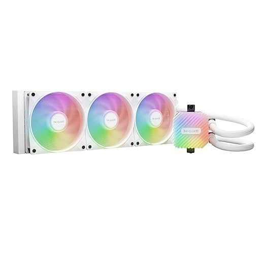 Be Quiet! Light Loop 360mm AIO ARGB CPU Liquid Cooler – White (BW023)