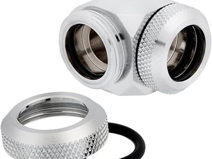 Corsair Hydro X XF 90° 14mm OD Fittings – 4 Pack