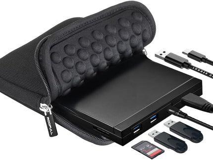 ROOFULL External CD DVD Drive