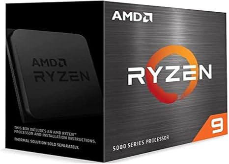 AMD Ryzen 9 5950X 100-100000059WOF Processor 16-Core 3.4GHz Socket AM4 CPU w/o Fan Retail