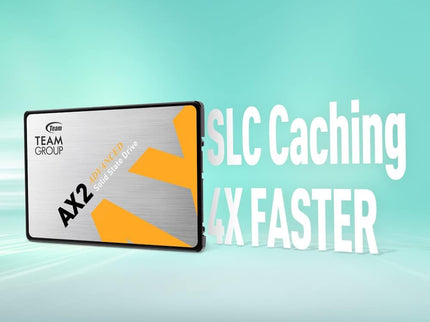 TEAMGROUP AX2 1TB 3D NAND TLC 2.5 Inch SATA III Internal Solid State Drive SSD