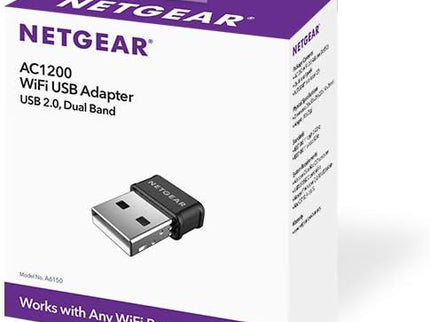 NETGEAR AC1200 Wi-Fi USB 2.0 Mini Adapter for Desktop PC