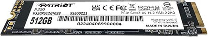 Patriot Memory P320 512GB Internal SSD