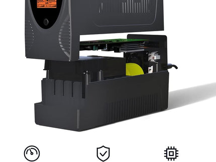 Ups Battery Backup and Surge Protector,Computer Uninterruptible Power Supply