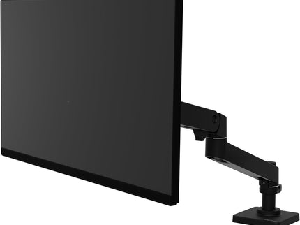 Ergotron LX Pro Premium Monitor Arm – Desk Mount, Fits Monitors up to 34", 4–22 lbs, VESA 75x75/100x100 – Matte Black