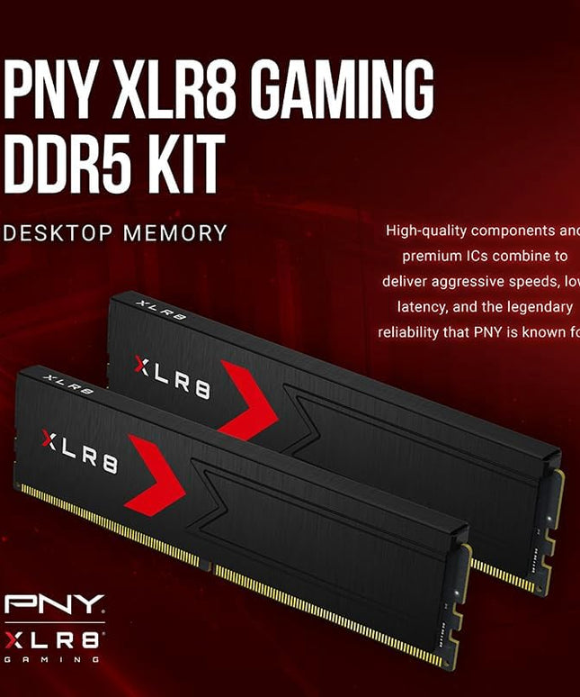 PNY XLR8 Gaming 32GB (2x16GB) DDR5 RAM