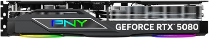 PNY NVIDIA GeForce RTX™ 5080 Epic-X™ ARGB OC Triple Fan
