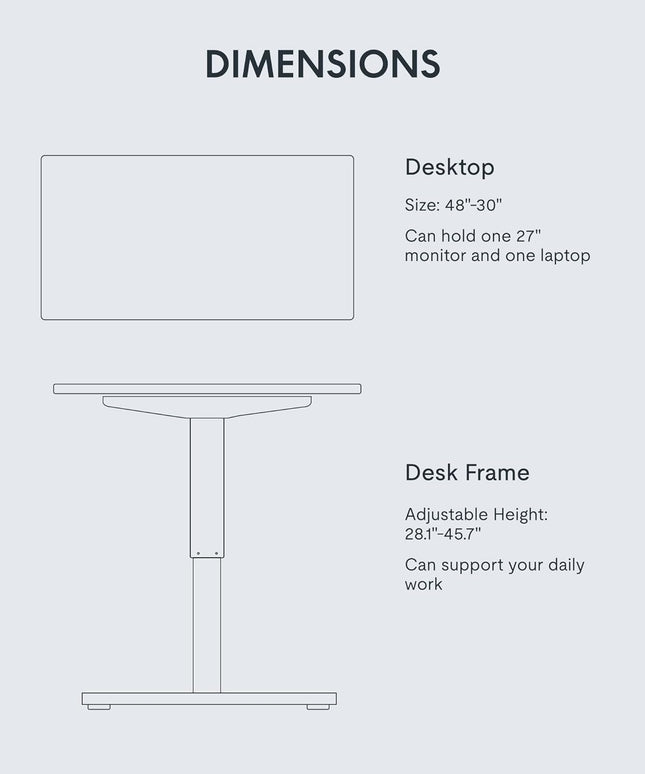 FlexiSpot EN1 Standing Desk