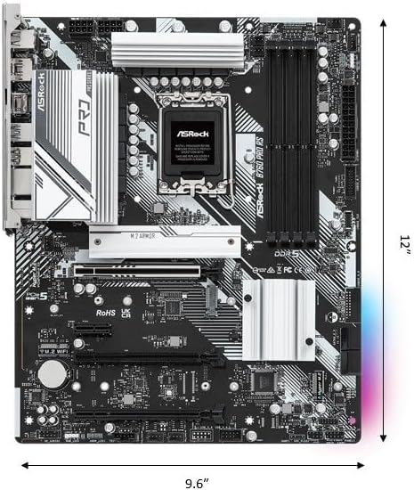 ASRock B760 Pro RS ATX Motherboard