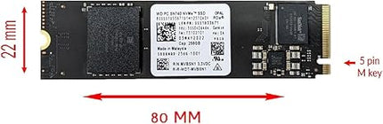 OEM Western Digital PC SN740 256GB M.2 PCI-e GEN 4X4 NVME SSD