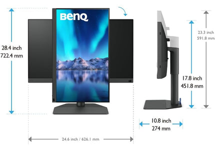 BenQ SW272Q 27" 2K Photographer Monitor