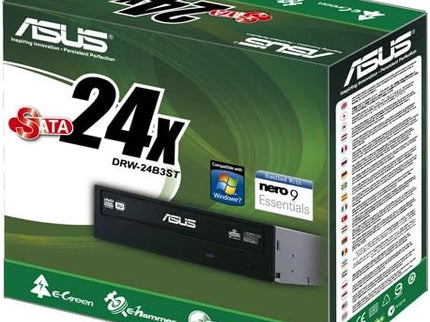 ASUS Internal 24X SATA Optical Drive DRW-24B3ST/BLK/G (Black)