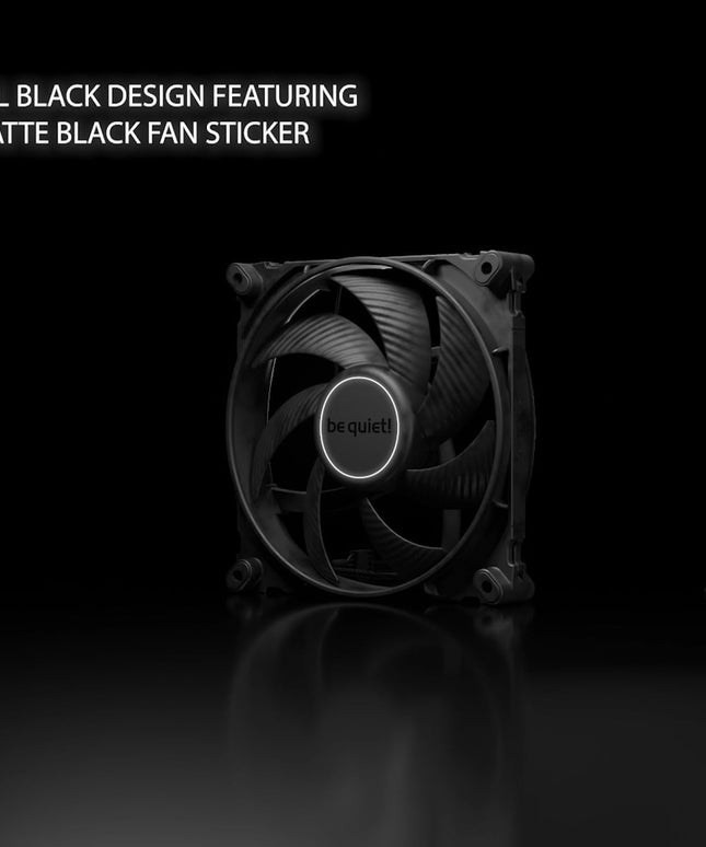 be quiet! Silent Wings Pro 4 120mm PWM 3000 RPM Low Noise Cooling Fan – 4-Pin (BL098)