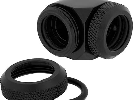 Corsair Hydro X XF 90° 14mm Hardline Fittings – Twin Pack
