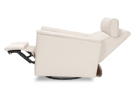 M17186PWB,Namesake,Willa Plus Power Glider Recliner w/ Power Headrest in Performance Ivory Boucle