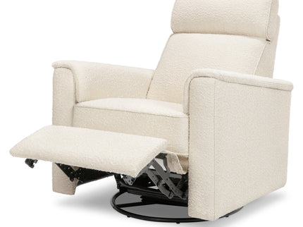 M17182PWB,Namesake,Willa Pro Power Glider Recliner w/ Power Lumbar in Performance Ivory Boucle