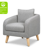 Frost Grey with Light Wood Feet