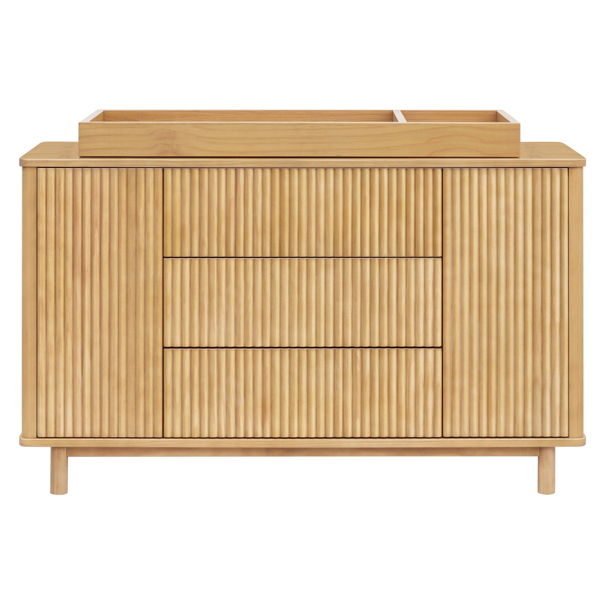 M29816HY,Babyletto,Pogo Tambour Assembled Dresser in Honey
