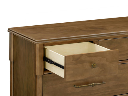 M31416NL,Namesake,Alouette 7-Drawer Assembled Dresser in Natural Walnut