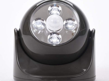 6" High Bronze Battery Motion Sensor Outdoor Anywhere Light