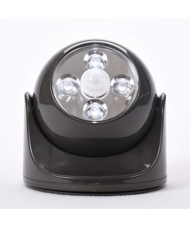 6" High Bronze Battery Motion Sensor Outdoor Anywhere Light