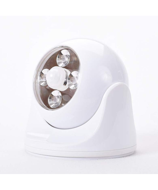 6" High White Battery Motion Sensor Outdoor Anywhere Light
