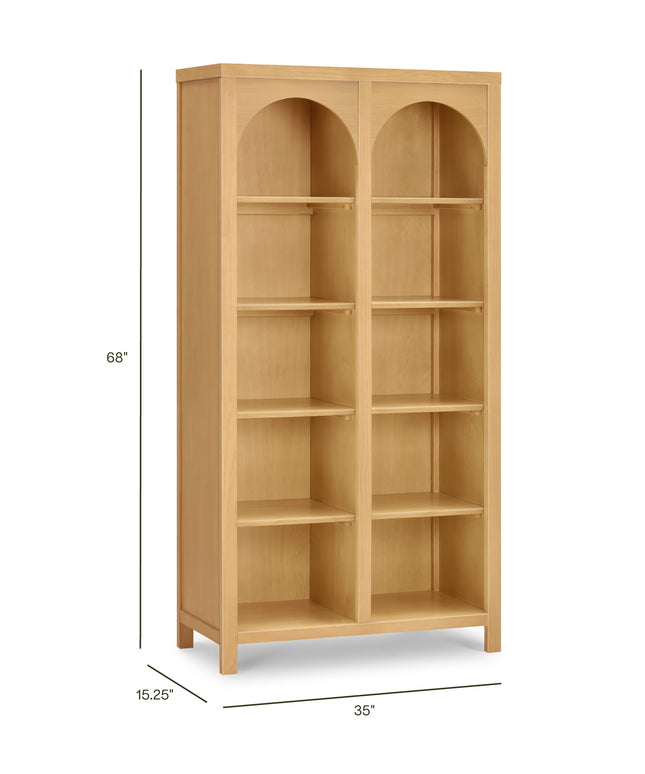 M24814HY,Namesake,Eloise Bookcase  Assembled in Honey
