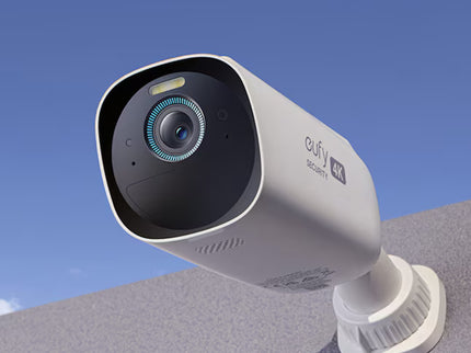 eufy eufycam 3 Indoor/Outdoor 16-Channel 2-Camera 4K Battery-operated Bullet Emmc (Included) Security Camera System