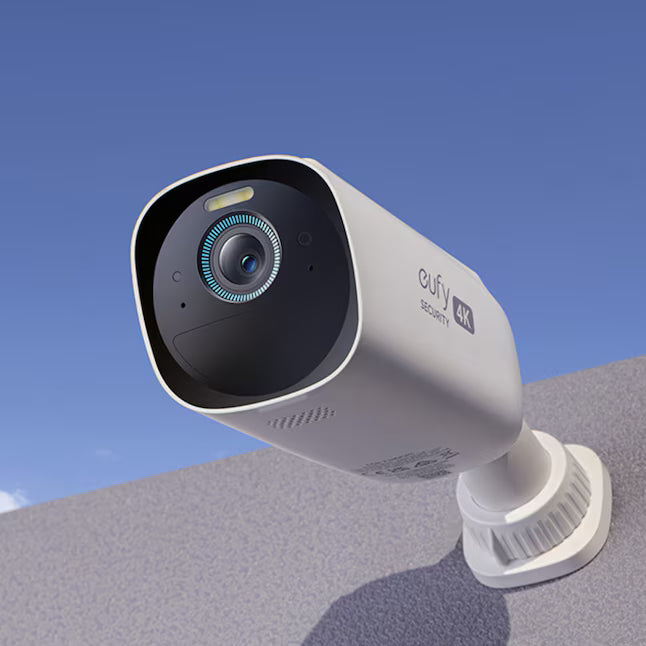 eufy eufycam 3 Indoor/Outdoor 16-Channel 2-Camera 4K Battery-operated Bullet Emmc (Included) Security Camera System