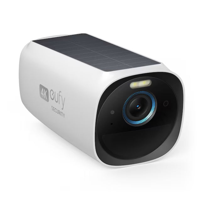 eufy eufycam 3 Indoor/Outdoor 1-Channel 1-Camera 4K Battery-operated Bullet No Internal Memory Security Camera System