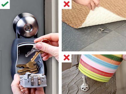 Master Lock Door Knob Combination Dials Lock Box