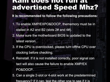Computer Desktop Memory Ram DDR5 32GB