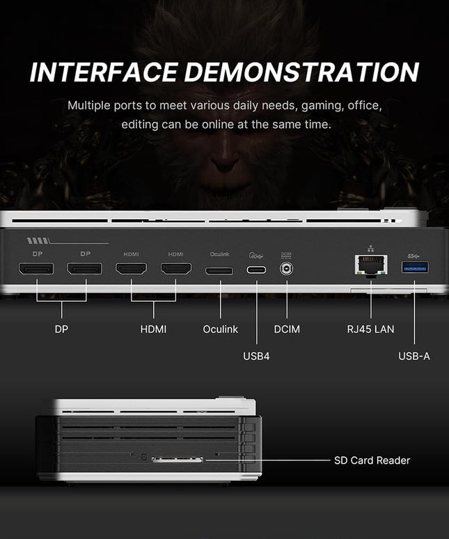 External GPU Docking Station, eGPU Enclosure