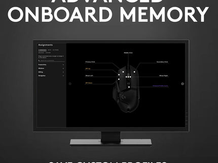 Logitech G502 HERO Wired Gaming Mouse