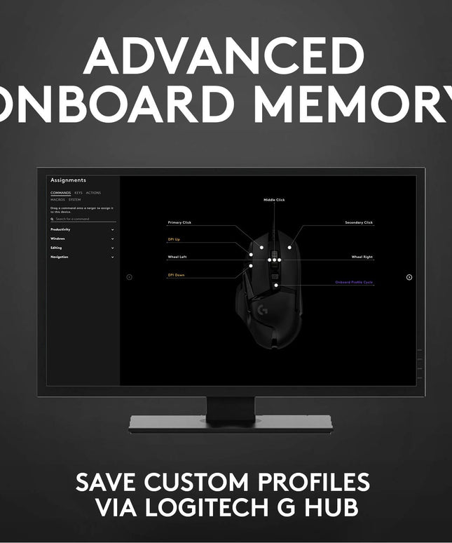 Logitech G502 HERO Wired Gaming Mouse