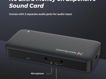 4K HDMI Capture Card, USB 3.0 Video Capture Card for Streaming