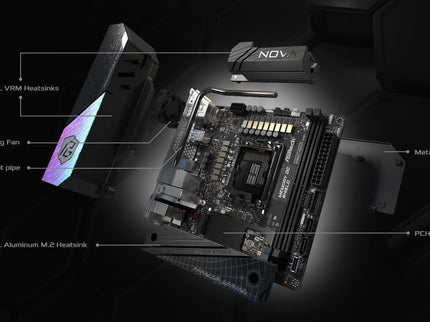 ASRock Intel Core Ultra Z890 LGA1851 RL-ILM Mini ITX Motherboard