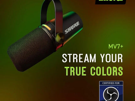 Shure MV7+ Podcast Mic