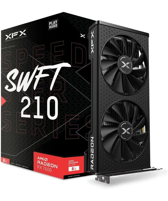 XFX Speedster SWFT210 Radeon RX 7600 Graphics Card