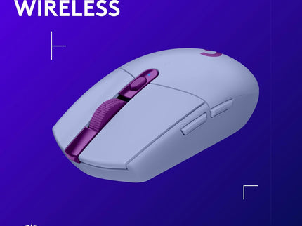 Logitech G305 LIGHTSPEED Wireless Gaming Mouse – 12K DPI HERO Sensor