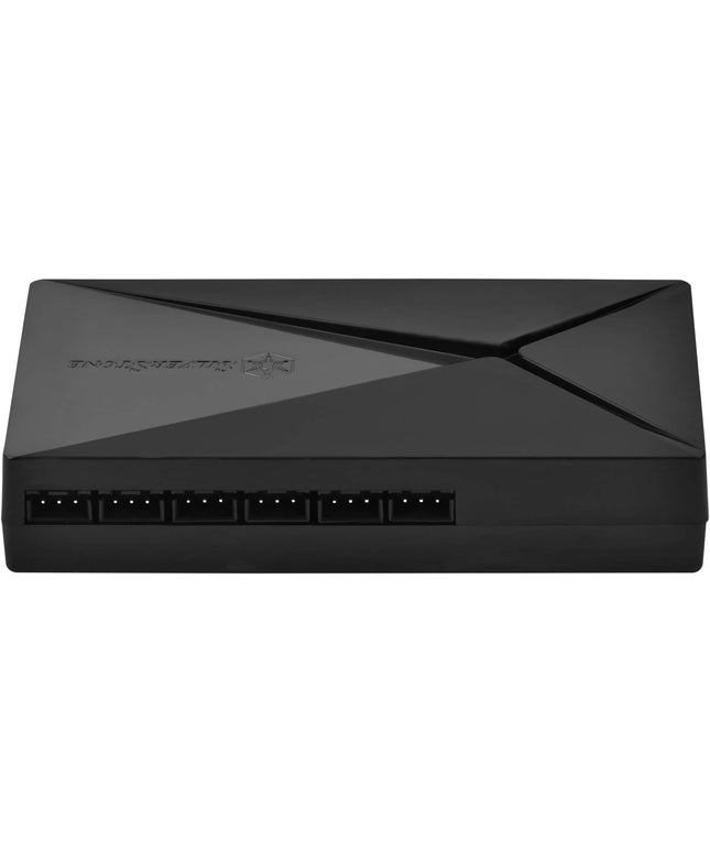 SilverStone LSB02-E ARGB LED & Fan Hub – Remote & Temp Probe, SST-LSB02-E